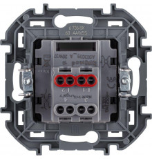 Переключатель перекрестный 1-кл. Inspiria 10А IP20 250В 10AX винтов. клеммы механизм антрацит Leg 673683