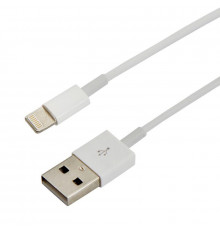 Кабель USB для iPhone 5/6/7 моделей original copy 1:1 бел. Rexant 18-0001