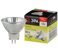 Лампа галогенная GU4-MR11-35W-12V-30Cl ЭРА C0027362