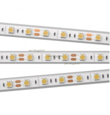 Лента светодиодная RTW 2-5000PS 12V White 6000К 2х(5060 300 LED LUX) 14.4Вт/м IP67 (уп.5м) Arlight 022323