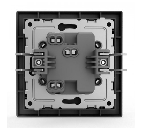 Выключатель 1-кл. СП Pixel 10А IP20 в сборе карбон TOKOV ELECTRIC TKE-PX-V1F-C14