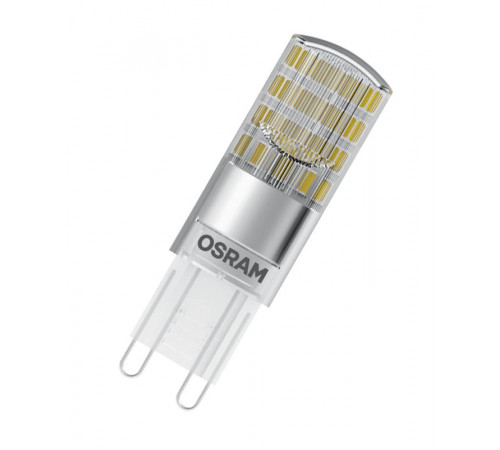 Лампа светодиодная LED STAR PIN30 2.6W/827 (замена 30Вт) 2.6Вт 2700К тепл. бел. G9 320лм 220-240В прозр. пласт. PAC (уп.10шт) OSRAM 4058075056695