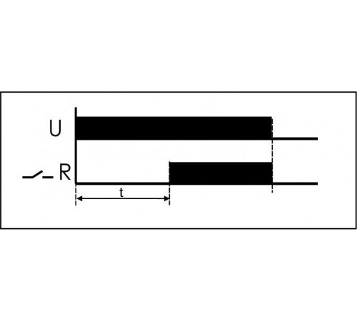 Реле времени PCR-515 2х8А 230В 2перекл. IP20 задержка включ. монтаж на DIN-рейке F&F EA02.001.006