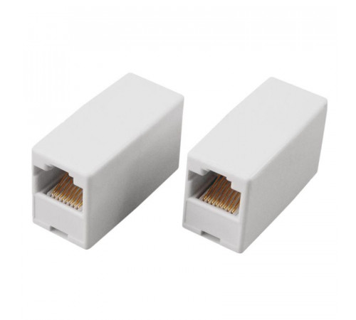 Переходник сетевой LAN гнездо 8Р8С (RJ-45)-гнездо 8Р8С (RJ-45) Rexant 06-0111-A