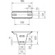 Кронштейн потолочный регулир. гор. оцинк. KU 5 V FT OBO 6348920