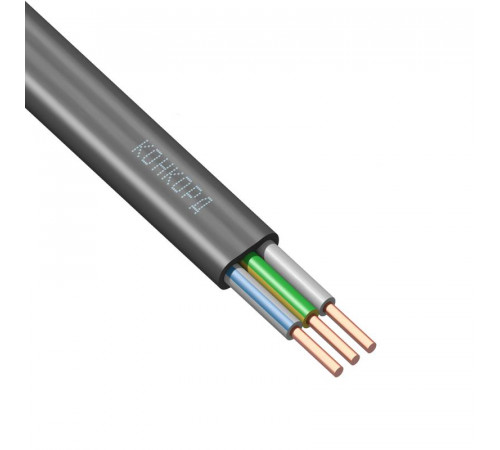 Кабель ППГ-Пнг(А)-HF 3х2.5 ОК (N PE) 0.66кВ (м) Конкорд 4459