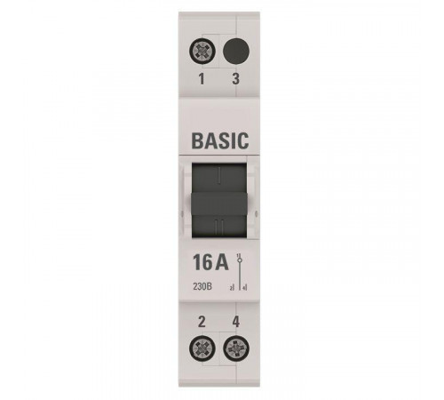 Переключатель трехпозиционный 1п 16А Basic EKF tps-1-16