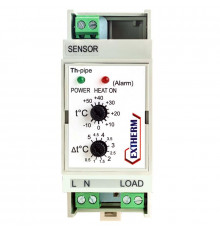 Термостат для управления системой электрообогрева на трубопроводах/резервуарах с настраиваемым гистерезисом EXTHERM Th-pipe