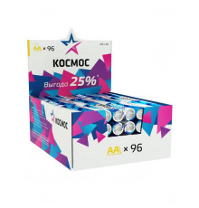 Элемент питания алкалиновый AA/LR6 (уп.96шт) КОСМОС KOCLR6_96BOX