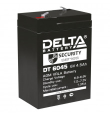 Аккумулятор ОПС 6В 4.5А.ч Delta DT 6045