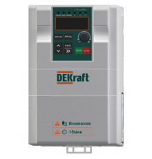 Преобразователь частоты DEKV060 3.7кВт 380В 3ф с тормозн. модулем DEKraft DEKV060G3R7T4B