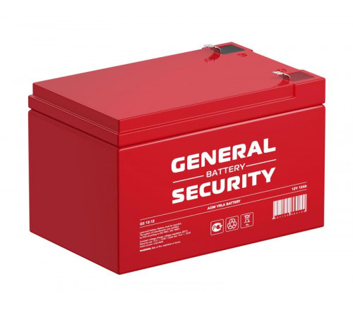 Аккумулятор 12В 12А.ч General Security GS12-12