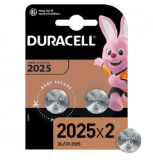 Элемент питания литиевый CR2025-2BL (блист.2шт) Duracell Б0037272