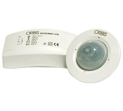 Датчик присутствия DICROMAT + CR 230В Orbis OB134512