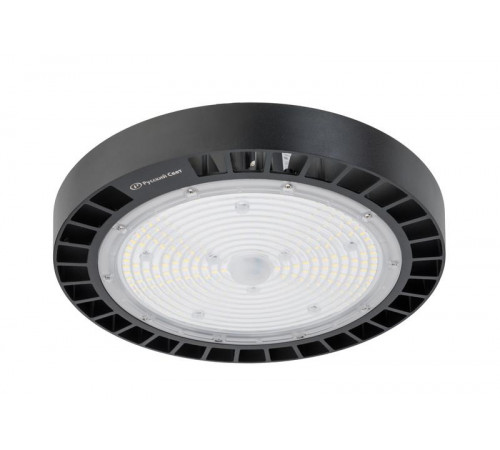 Светильник ДСП IB 10 S 150W VW 850 BK LED Highbay D298xH112мм 150Вт 5000К IP65 подвес черн. Русский Свет 16091023047