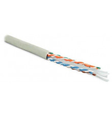 Кабель витая пара U/UTP кат.6 4х2х23AWG solid PVC UUTP4-C6-S23-IN-PVC-GY-305 сер. (м) Hyperline 42047