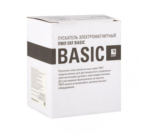 Пускатель ПМЛ-2160ДМ 25А кат. 230В AC Basic EKF pml-s-25-230-basic