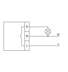 Фотореле AWZ (встроен. фотодатчик монтаж на плоскость 230В 16А 1 НО IP65) F&F EA01.001.003