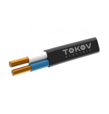 Кабель TOKOV ELECTRIC ВВГ-Пнг(А)-LS 2х2.5 ОК (N) 0.66кВ (м) ТХМ00407686