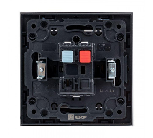 Выключатель 1-кл. Стокгольм 10А механизм черн. PROxima EKF EZV10-021-10