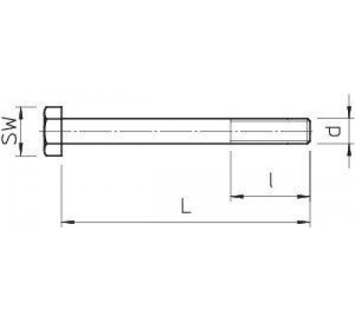 Комплект креп. М12х110 (шест/гол) SKS 12х110 F (уп.20шт) OBO 6418317