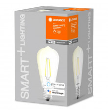 Лампа светодиодная SMART+ Filament Edison Dimmable 60 5.5Вт E27 LEDVANCE 4058075528277