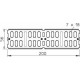 Комплект соединительный для лотка H60 RWVL 60 FS (болт+гайка) OBO 6067115