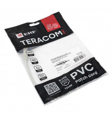 Патч-корд кат.5E UTP неэкранир. PVC сер. 0.2м TERACOM PRO EKF TRP-5EUTP-PVC-02M-GY