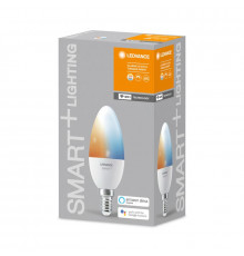 Лампа светодиодная SMART+ WiFi Candle Tunable White 40 5Вт/2700-6500К E14 LEDVANCE 4058075485556