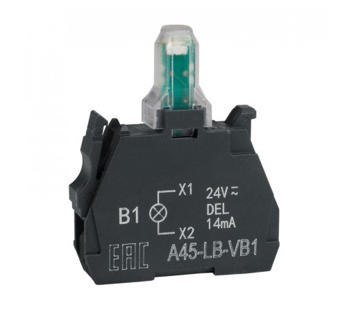 Блок световой OptiSignal D22 A45-LB-VB1 бел. 24VACDC ZBVB1 КЭАЗ 332202