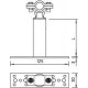 Держатель молниеприемн. мачт L800мм Rd16 изол. ISO-A-800 OBO 5408814