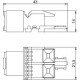 Модуль с суппорт. кат. 6 разъем RJ45 ASM-C6 OBO 6117341