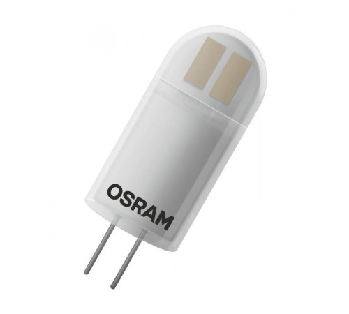 Лампа светодиодная LED STAR PIN40 CL 3.5Вт 827 тепл. бел. G4 12В прозр. стекл. OSRAM 4058075369009