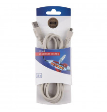 Шнур штекер micro USB - штекер USB-A 1.8м блист. Rexant 06-3154