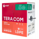 Кабель витая пара F/UTP кат.5E 4 пары solid внешн. LDPE черн. TERACOM EKF TRC-5EFTP-04PE-BK-OUT3