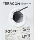 Кабель витая пара F/UTP кат.5E 4 пары solid внешн. LDPE черн. TERACOM EKF TRC-5EFTP-04PE-BK-OUT3