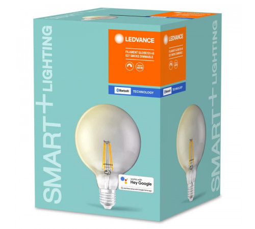 Лампа светодиодная SMART+ Filament Globe Dimmable 48 6Вт/2700К E27 LEDVANCE 4058075486164