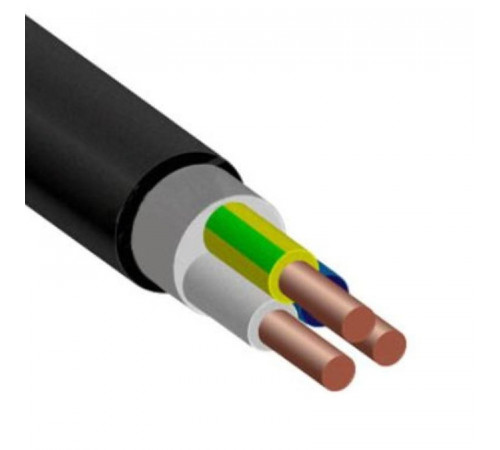 Кабель ВВГнг(А)-LS 3х2.5 ОК (N PE) 0.66кВ (м) ПромЭл 11853830