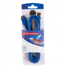 Шнур штекер USB A 3.0 - штекер micro USB 3.0 1.5м блист. Rexant 06-3158