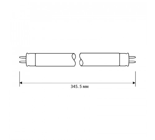 Лампа люминесцентная FT8-10W/54 10Вт T8 6500К G13 Camelion 3006