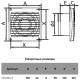 Вентилятор вытяжной осевой 100мм бел. AURAMAX OPTIMA 4
