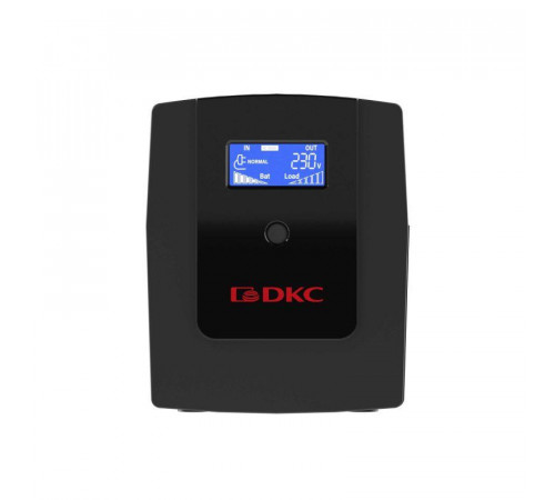 Источник бесперебойного питания ИБП Info LCD 1500В.А Schuko (3) USB + RJ45 DKC INFOLCD1500S