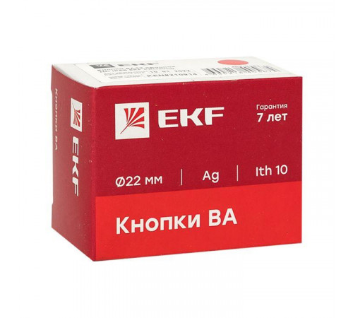 Кнопка BA21 черн. NO IP65 PROxima EKF xb2-ba21-65