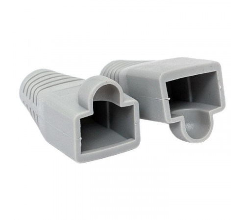 Колпачок изолирующий TERACOM для коннекторов RJ-45 PVC серый (уп.10шт) EKF TRC-BT-RJ45-PVC-10