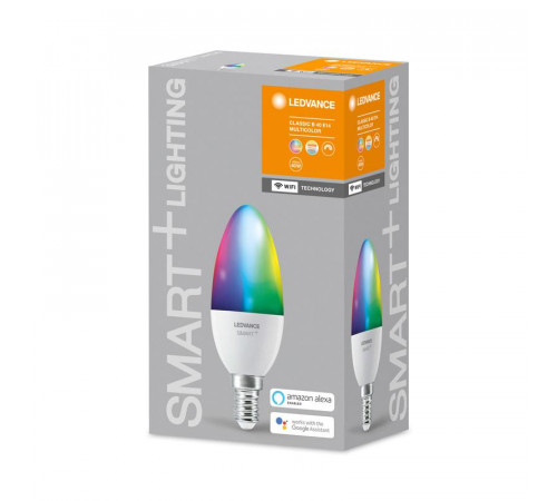 Лампа светодиодная SMART+ WiFi Candle Multicolour 40 5Вт/2700-6500К E14 LEDVANCE 4058075485570