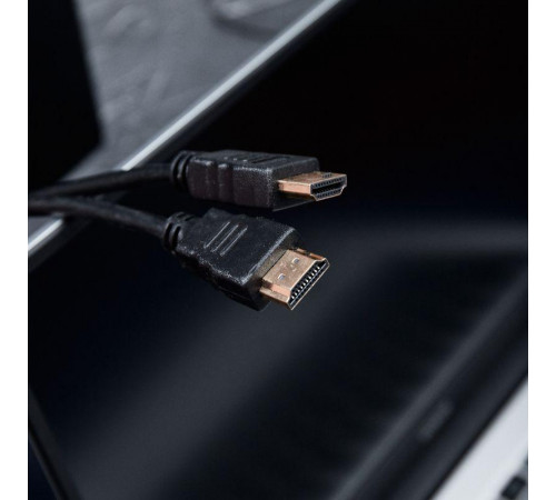 Шнур HDMI-HDMI gold 3м с фильтрами (PE bag) PROCONNECT 17-6205-6