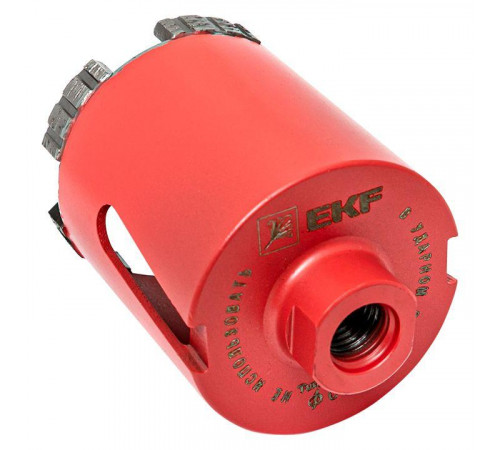 Коронка алмазная Turbo Fast 68 DCH-68TRB Laser M16 Expert EKF dch-68-trb-m16