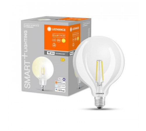 Лампа светодиодная SMART+ Filament Globe Dimmable 60 5.5Вт E27 LEDVANCE 4058075528291