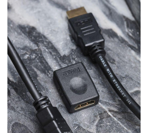 Переходник гнездо HDMI - гнездо HDMI Rexant 17-6806