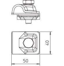 Соединитель проволоки универс. 249 8-10X16 VA OBO 5311590